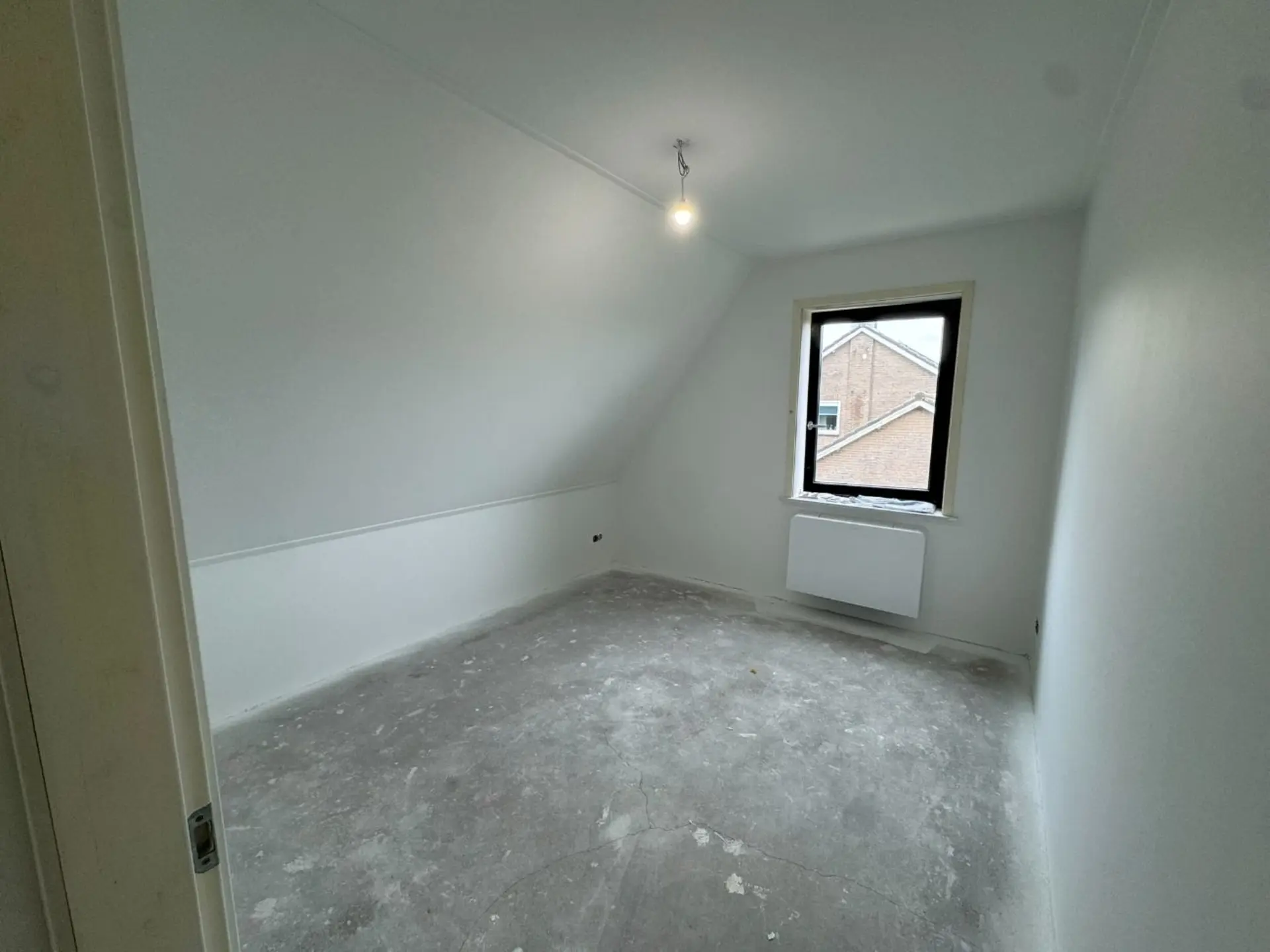 Volledige woning latex gespoten