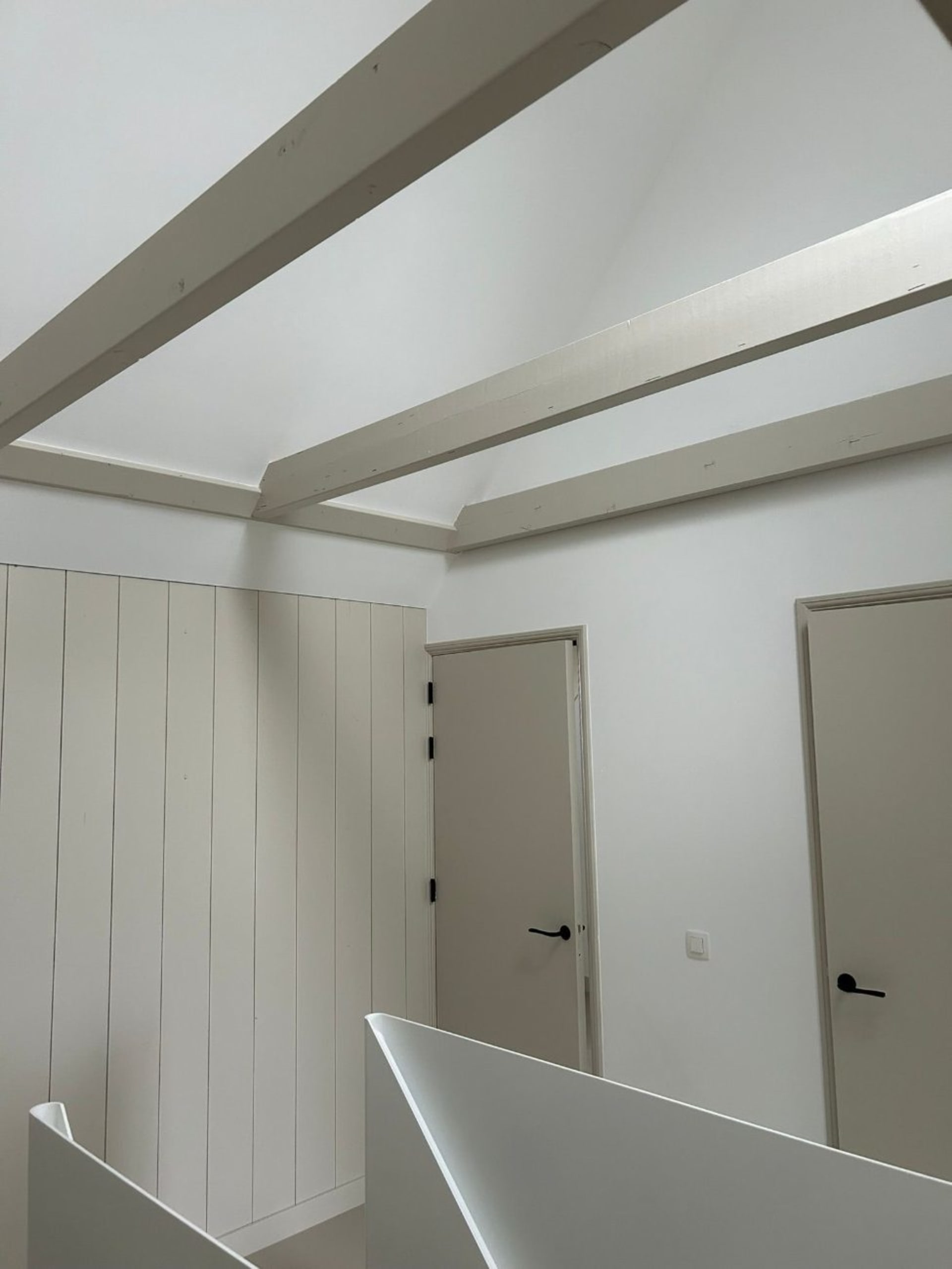 Plafonds verfspuiten nieuwbouw