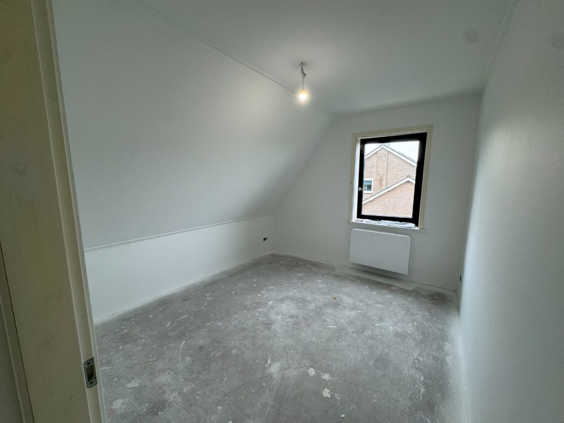 Entire home latex sprayed